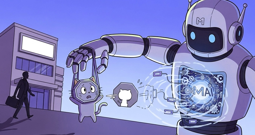ادغام گیت‌هاب با core ai 
