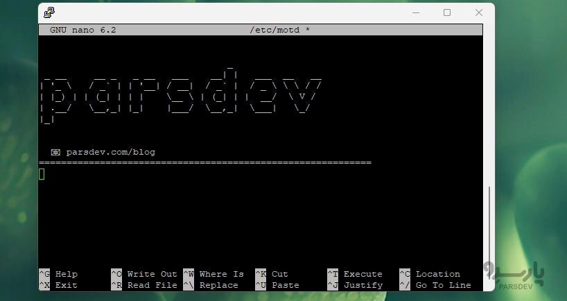 کدهای ASCII Art