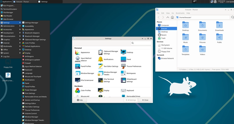 توزیع Fedora