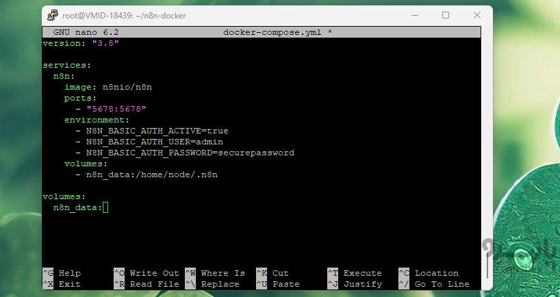 آموزش نصب n8n