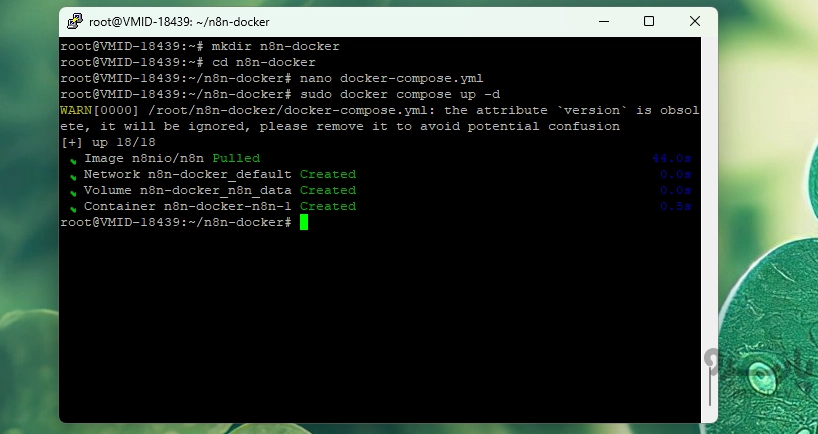 آموزش نصب n8n روی لینوکس