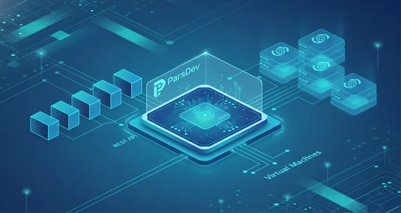 ساخت و مدیریت سرور مجازی با وب سرویس 