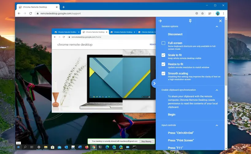 Chrome Remote Desktop
