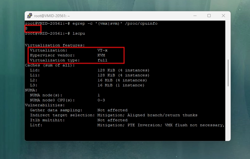 قابلیت مجازی‌سازی Virtualization 